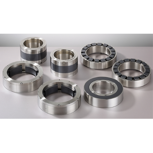 between bearing pump