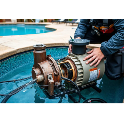 pool pump bearing noise