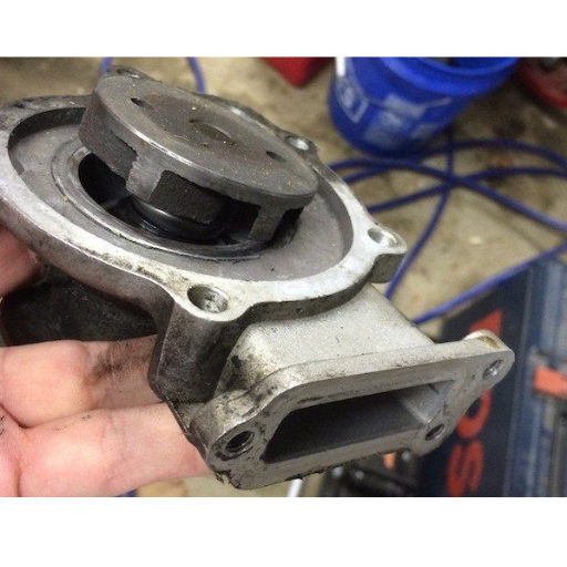 water pump bearing failure