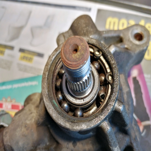 power steering pump bearing replacement