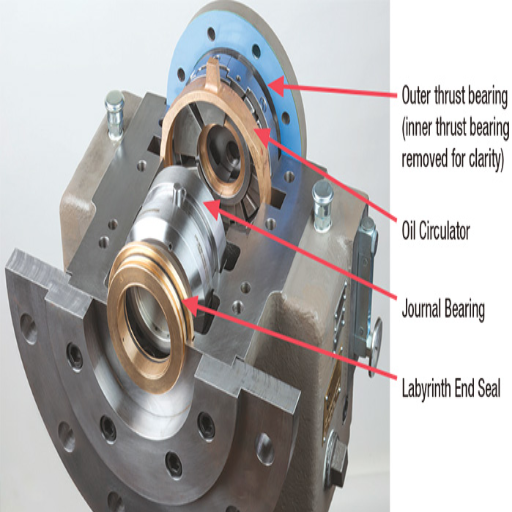 thrust bearing pump