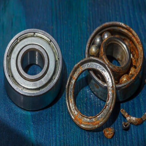 How can bearing failure be prevented in pumps and compressors?