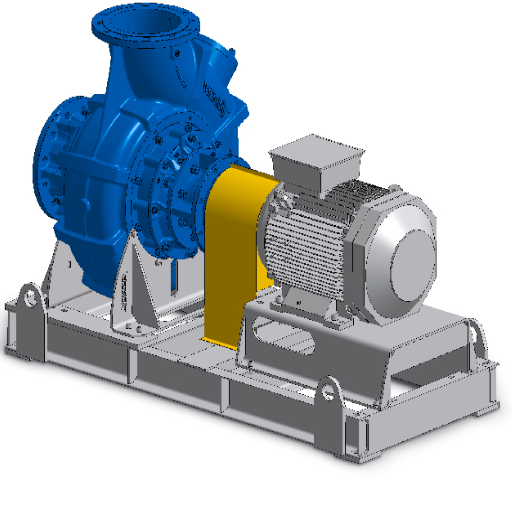bearing frame pump