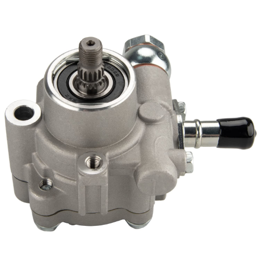 What are the common signs of a bad power steering pump bearing?